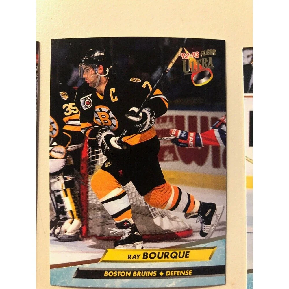 NHL Fleer Series 1 Cards Lot of 205 cards Inlcuding Gretzky-Lemieux-Bourqu-Neely